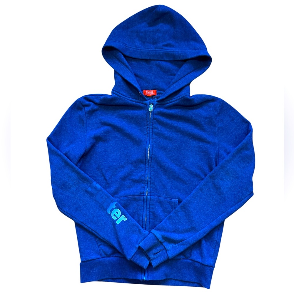 Butter Super Soft Rhinestone Emoji Full-Zip Hoodie - Girls Size XL